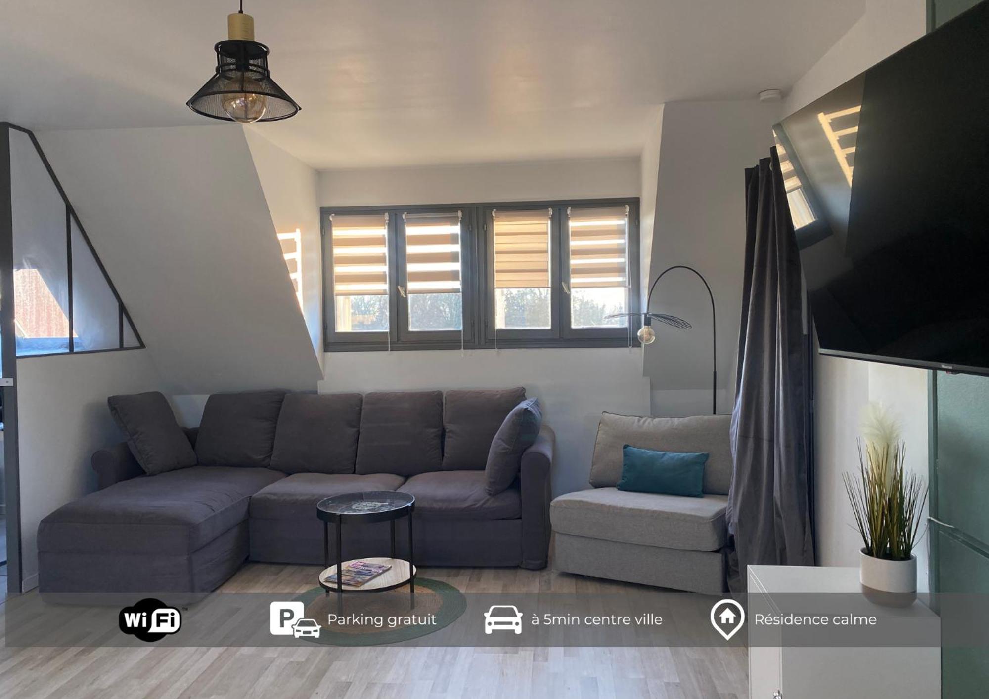 Magnifique Studio De Charme Évreux Exterior foto